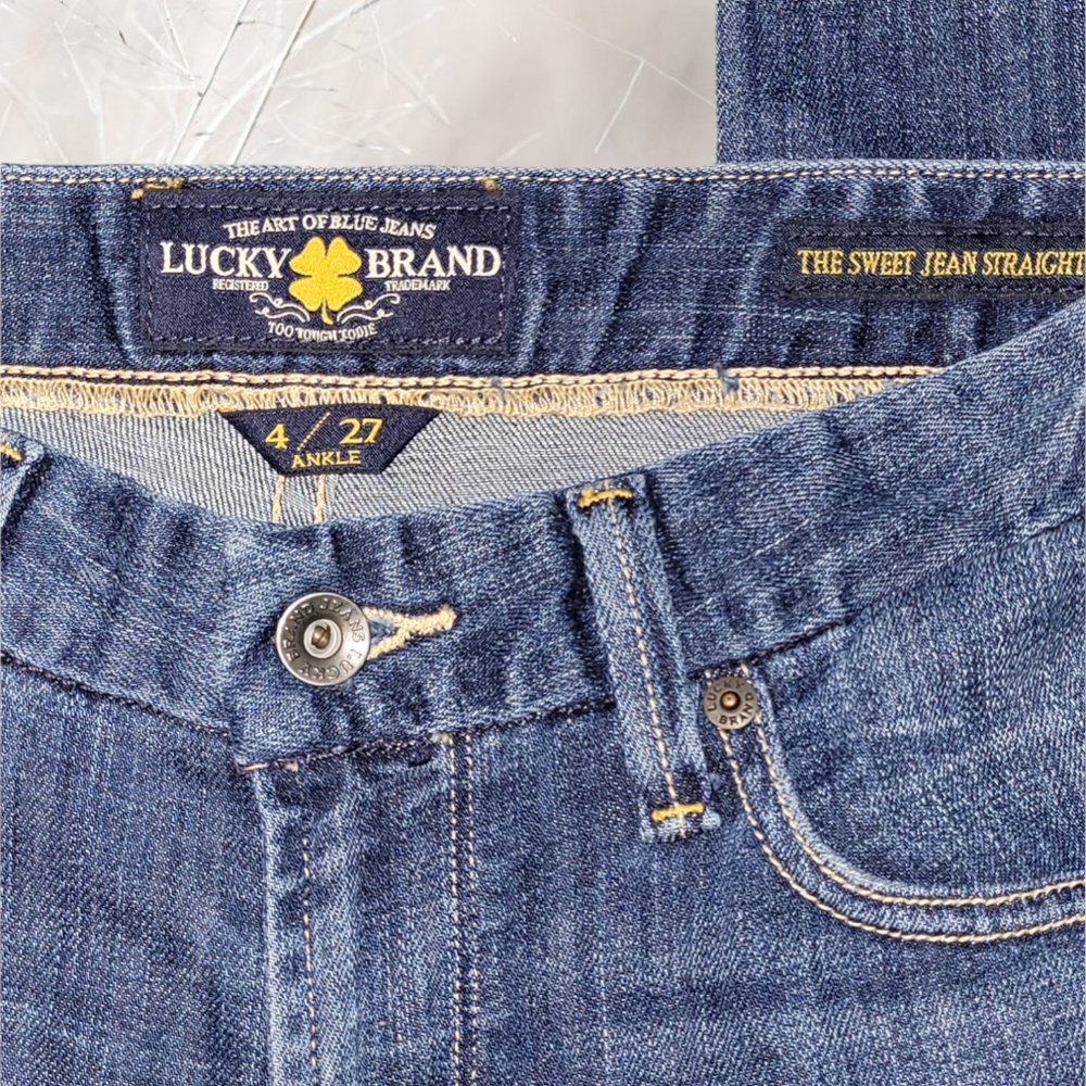NWOT Lucky Brand The Sweet Jean straight Sz 4A - Picture 4 of 9